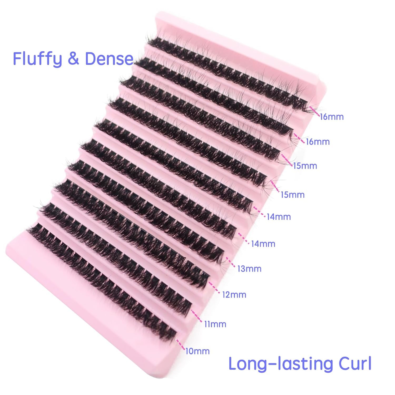 Eyelash Extension Cluster Kit - Thick Volume Lash Clusters  10-16MM