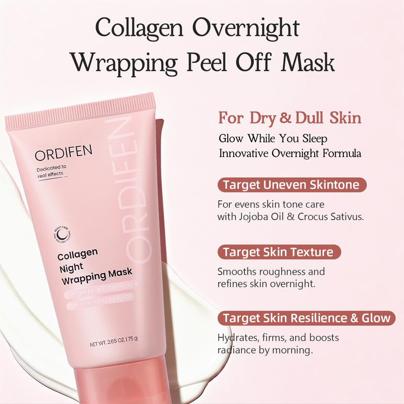 ORDIFEN Collagen Wrapping Peel off Facial Mask - Korean Skincare Products