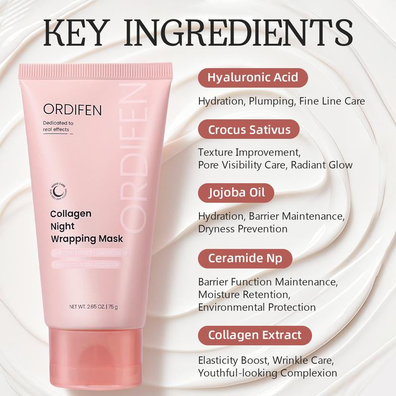 ORDIFEN Collagen Wrapping Peel off Facial Mask - Korean Skincare Products